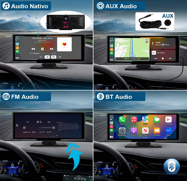 Pantalla Car Play/Android Auto